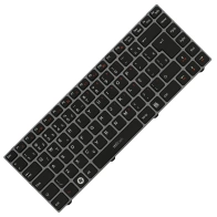 Teclado para notebook compatível com PN Pk130zm1a00, 