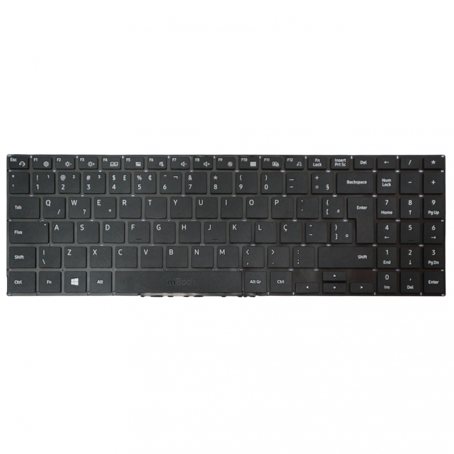 Teclado Para Samsung Book Np550xda-kv3br Np550xda-kv4br