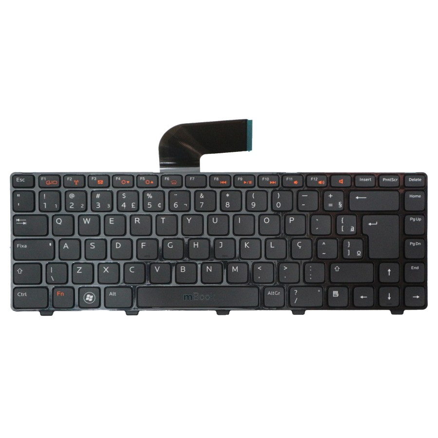 Teclado Dell Inspiron N4110 V119525ar ABNT BR Ç Com LED