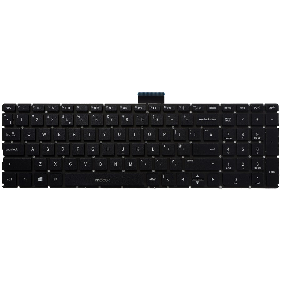 Teclado Pra HP Pavilion 15-AW004NG 15-AW053NR Layout UK