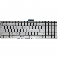 Teclado para HP Pavilion 17-G099NR 15-BK137CL Prateado , US, 