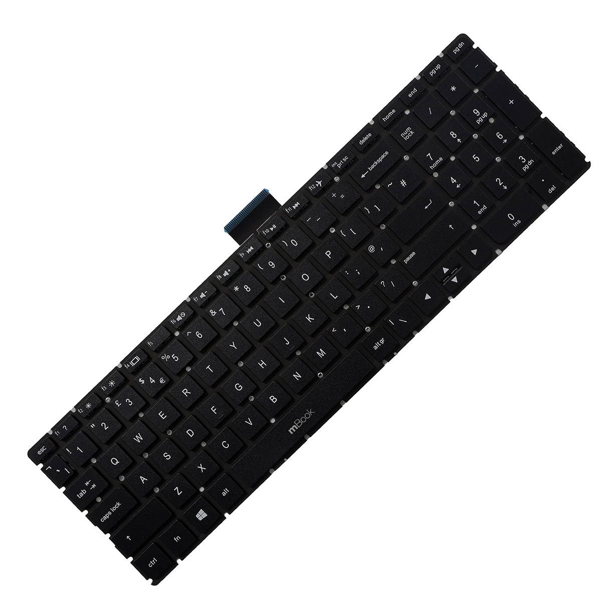 Teclado Pra HP Pavilion 15-BC408TX 15-BC504TX Layout UK Teclado Pra HP Pavilion 15-BC408TX 15-BC504TX Layout UK