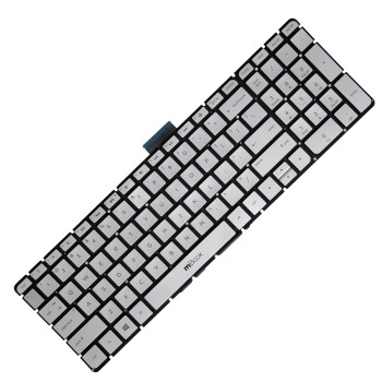 Teclado para HP Pavilion 17-G148DX 17-G030NR Prateado , US, 