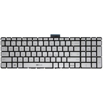 Teclado para HP Pavilion 17-G148DX 17-G030NR Prateado , US, 