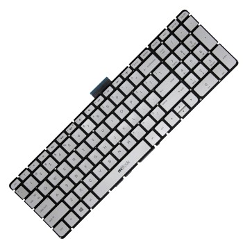 Teclado para HP Pavilion 17-G148DX 17-G030NR Prateado , US, 