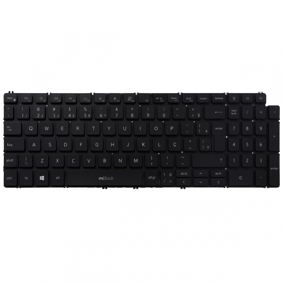 Teclado para note Dell Inspiron 15 P42E Layout PO Com LED