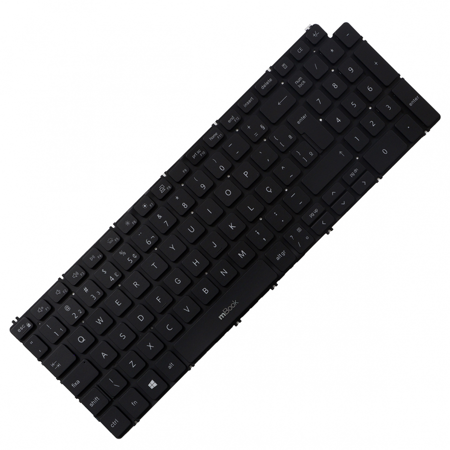 Teclado para note Dell Inspiron 15 P42E Layout PO Com LED