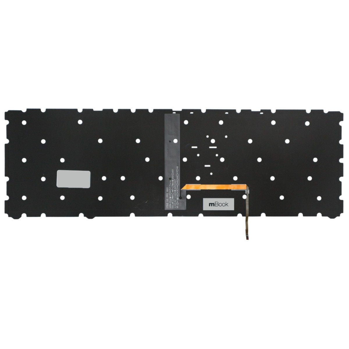 Teclado compatível Gateway GWTN156-2BK2 US Com LED, 