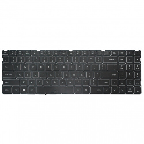 Teclado compatível Gateway GWTN156-2BK2 US Com LED, 