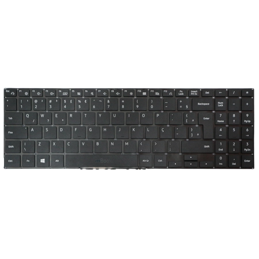 Teclado Para Samsung Book E20 Np550xdz-kp4br Np550xdz-kv6br