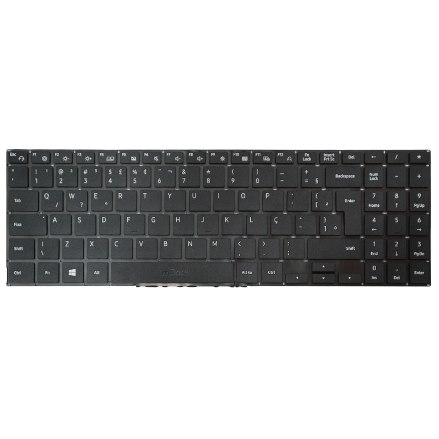 Teclado Para Notebook Samsung Np550xda ba68-13087a