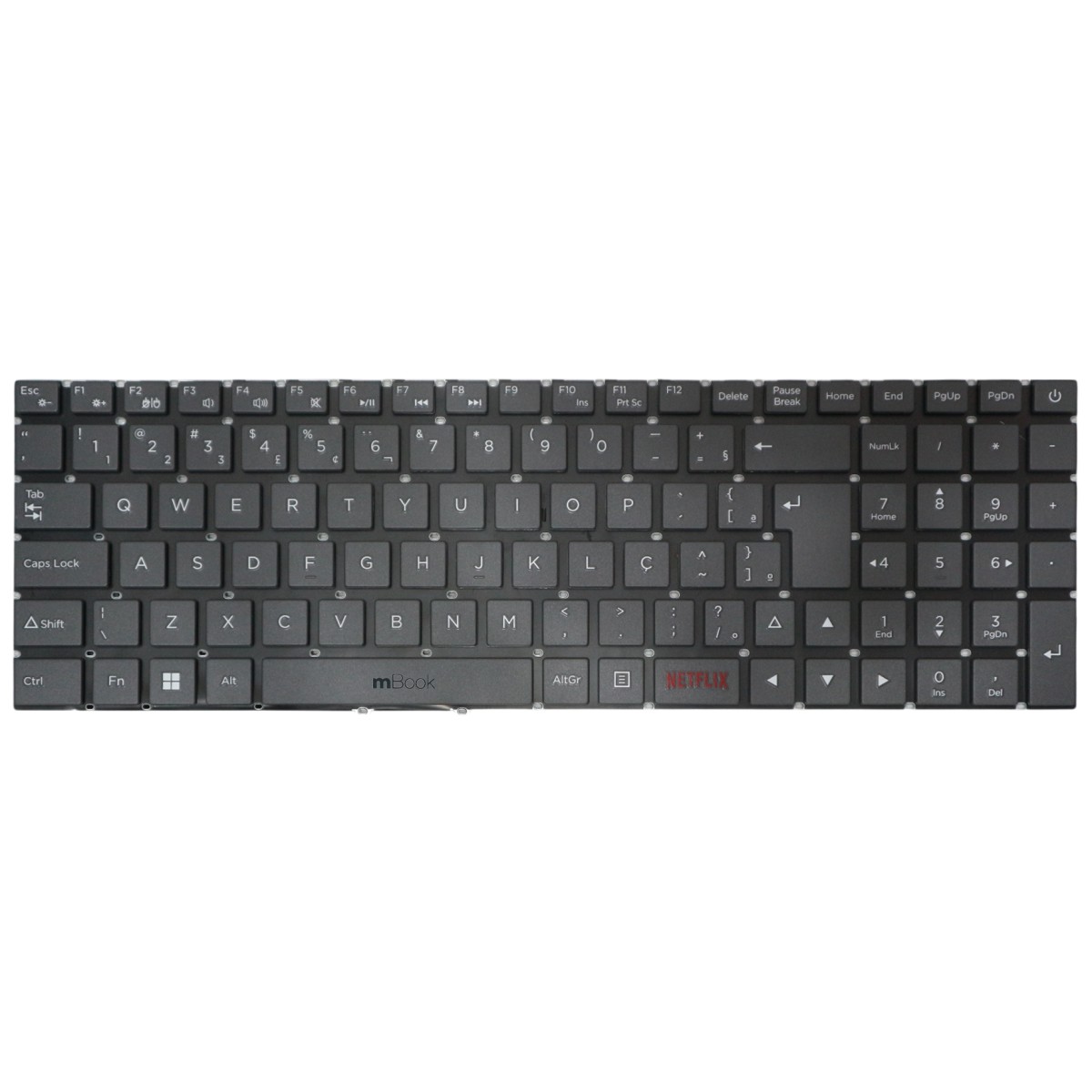 Teclado Notebook Positivo Gray C4128g 15, 