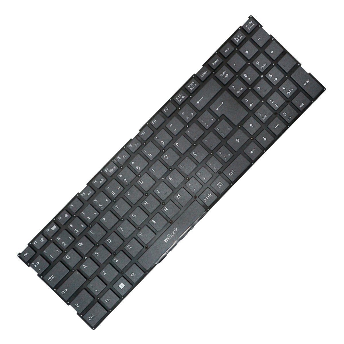 Teclado para notebook Vaio FE15 Vjfe55f11x BR Ç Teclado para notebook Vaio FE15 Vjfe55f11x BR Ç