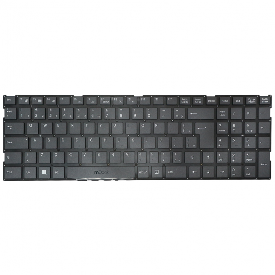 Teclado para notebook Vaio FE15 Vjfe55f11x BR Ç