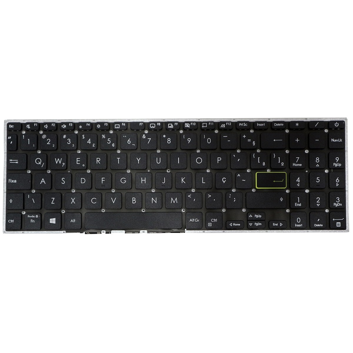Teclado Para Asus VivoBook M5600IA, K513EA, X513 BR com Ç, 