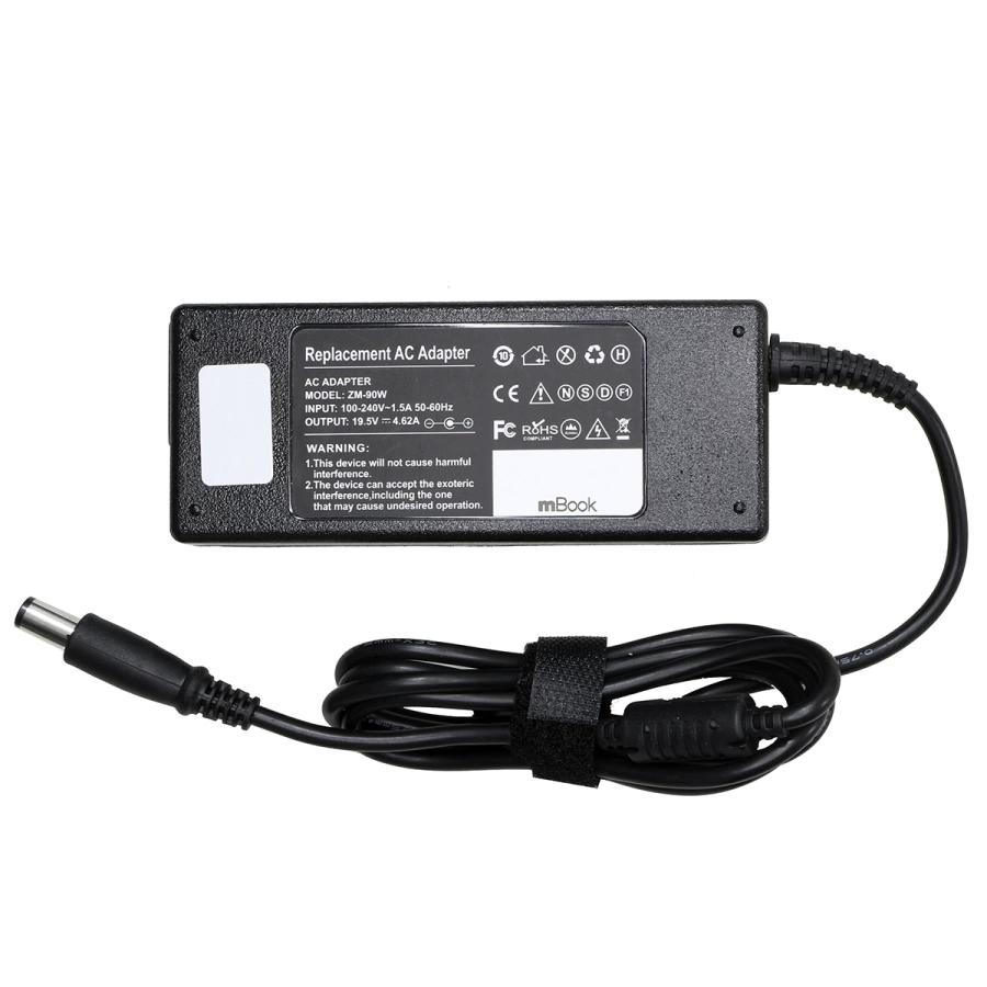 Fonte para Dell Inspiron 15 1545, 1564 19,5v 4.62a 90w Pa-10