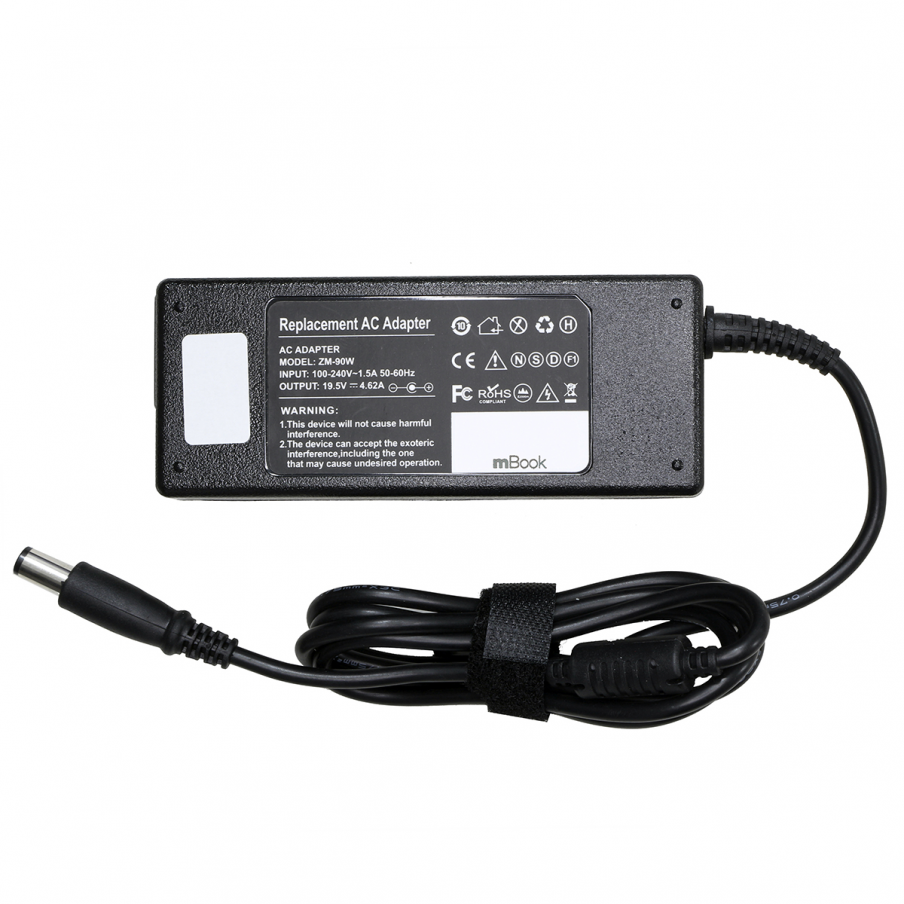 Fonte para Dell Latitude E5500 19,5v 4.62a 90w Pa-10