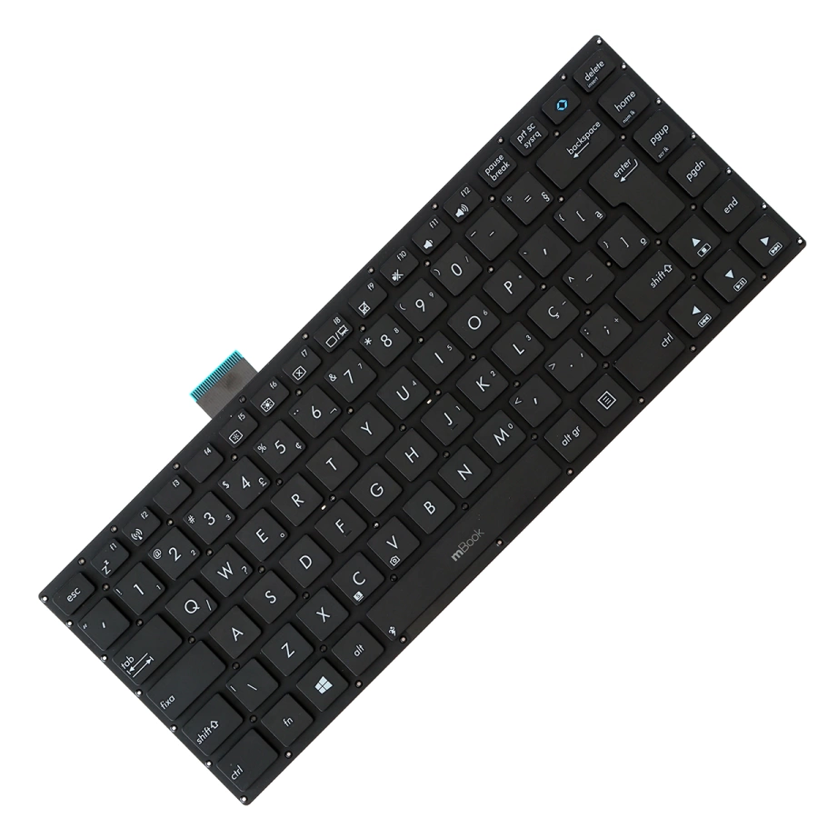 Teclado Asus A451LN F402CA K451LB 0knb0-4124br00 ABNT