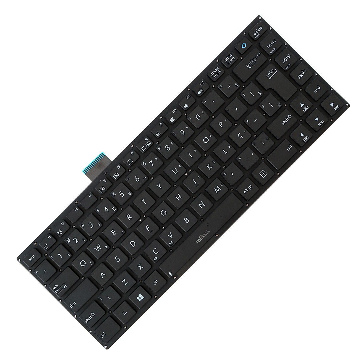 Teclado Asus X402CA-WX013D X402CA-WX077D 0KNB0-4107US0 ABNT, 