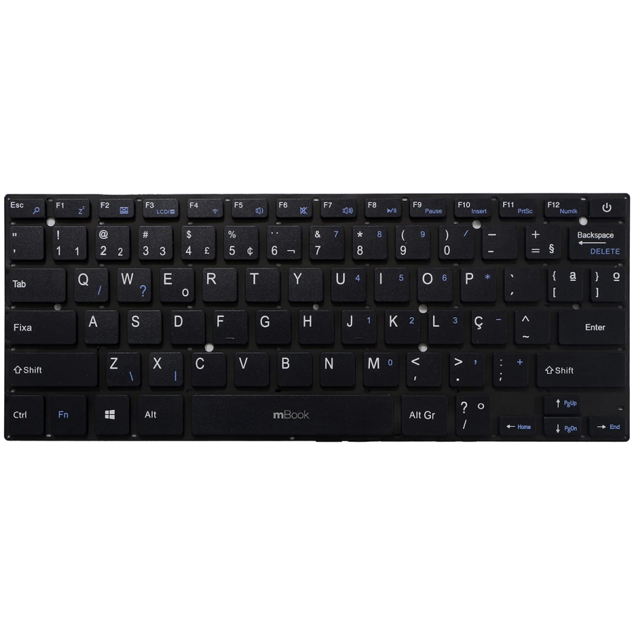 Teclado Para Multilaser Legacy PC312 Ml-sh06 Wifi F4