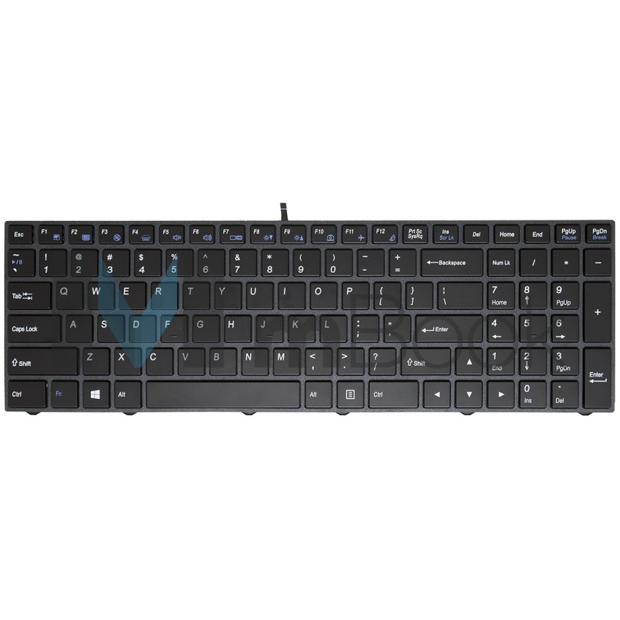 Teclado Compatível com part number 6-80-n25j0-330-1p1