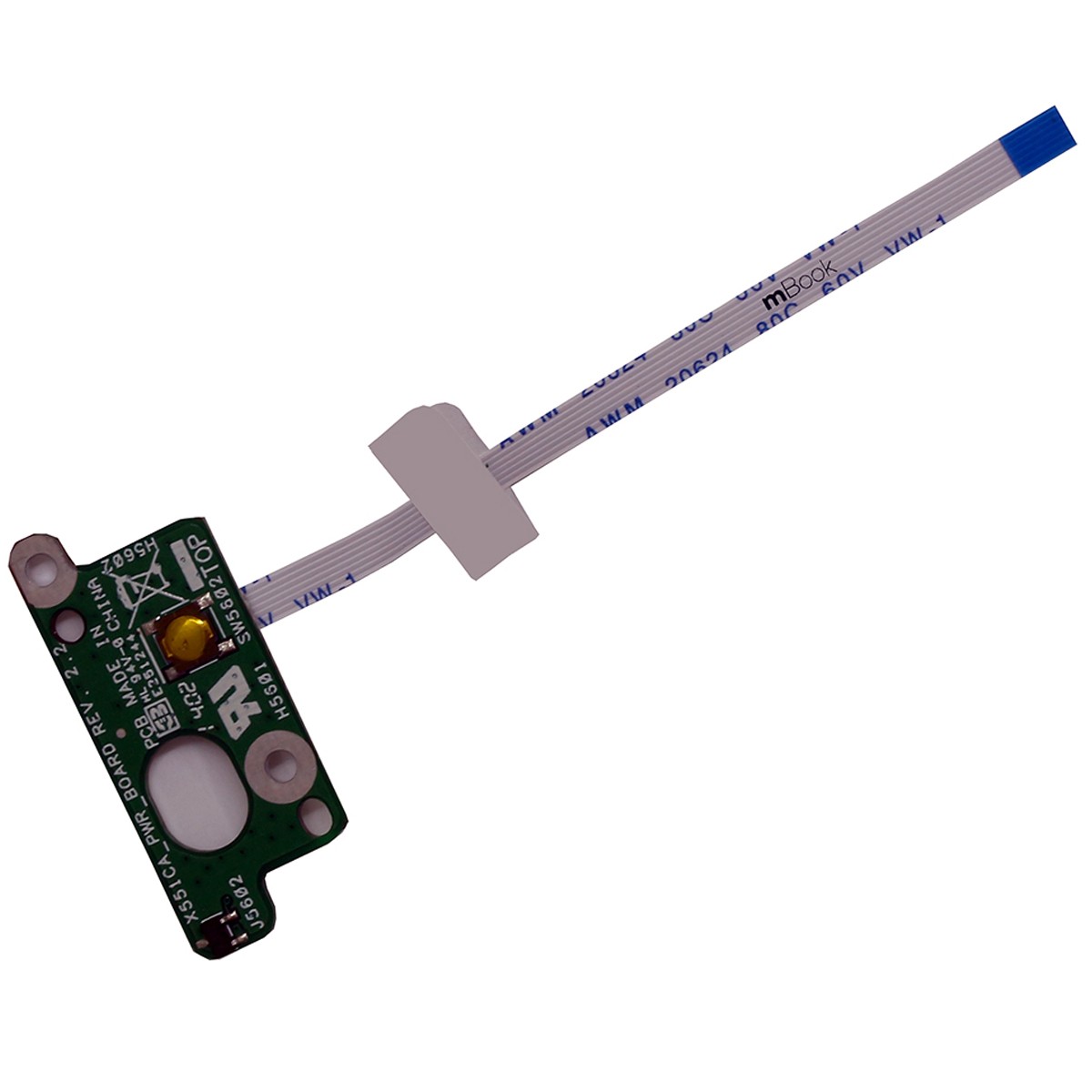 Placa Botão Power Asus X451 X451c X451m X451ca X551 X551ma