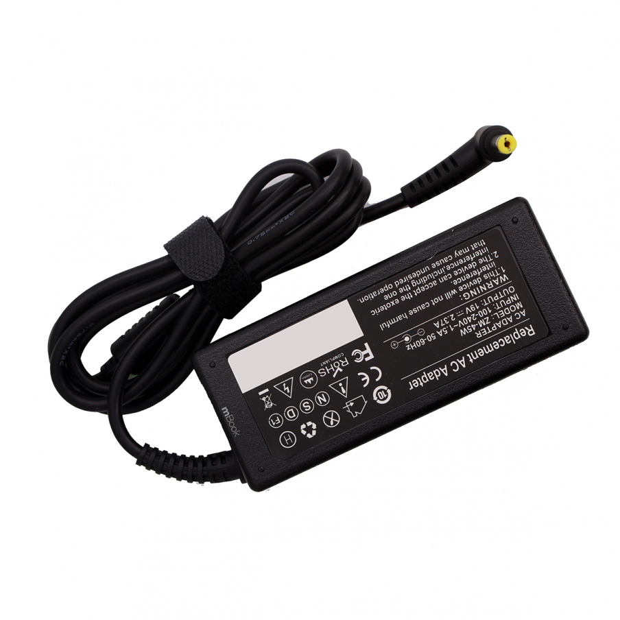 Fonte Carregador Notebook para Acer 19v 2,37a 45w Bivolt