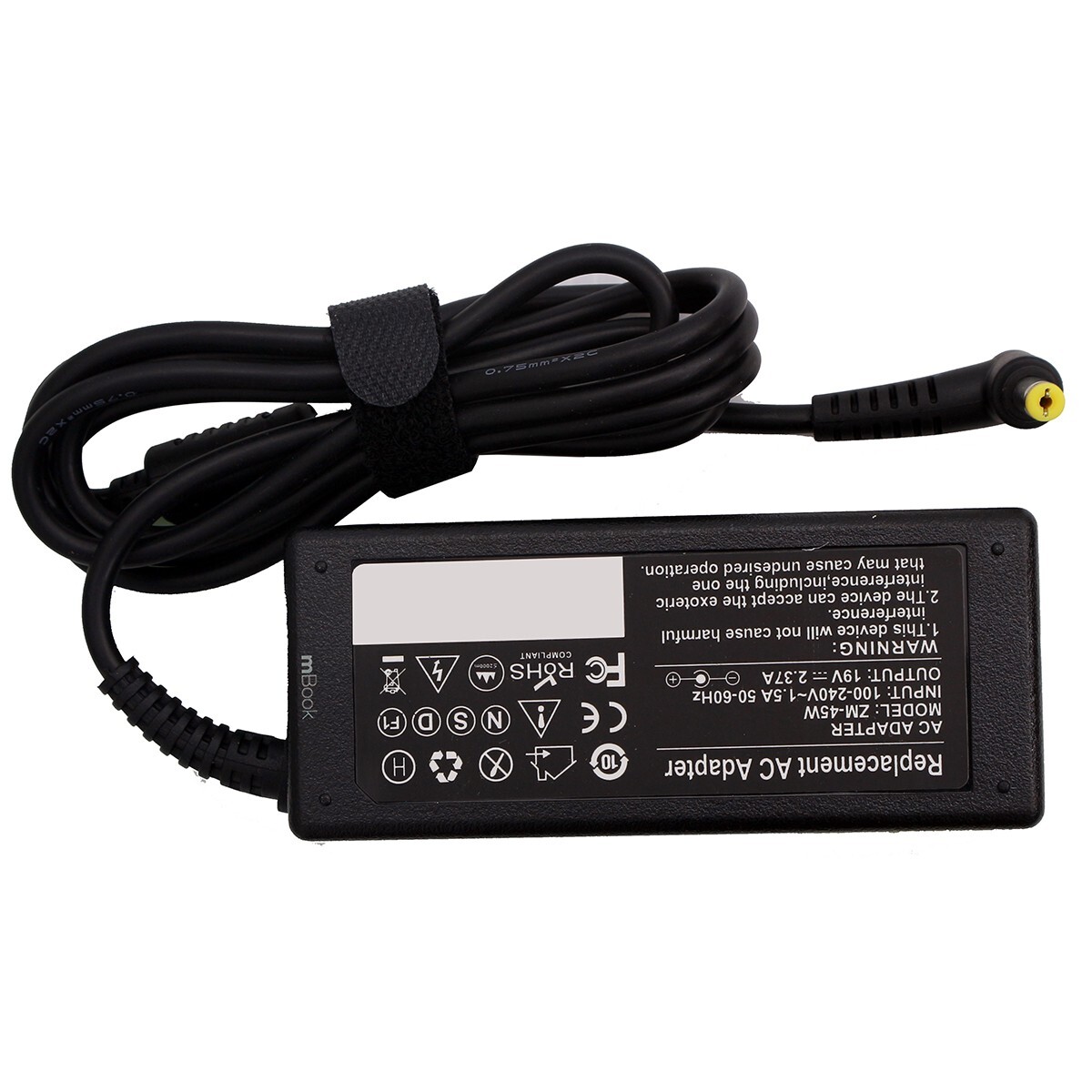 Fonte para Acer Aspire One Aoa110-1834 Aoa110-1588 19v 2,37a, 