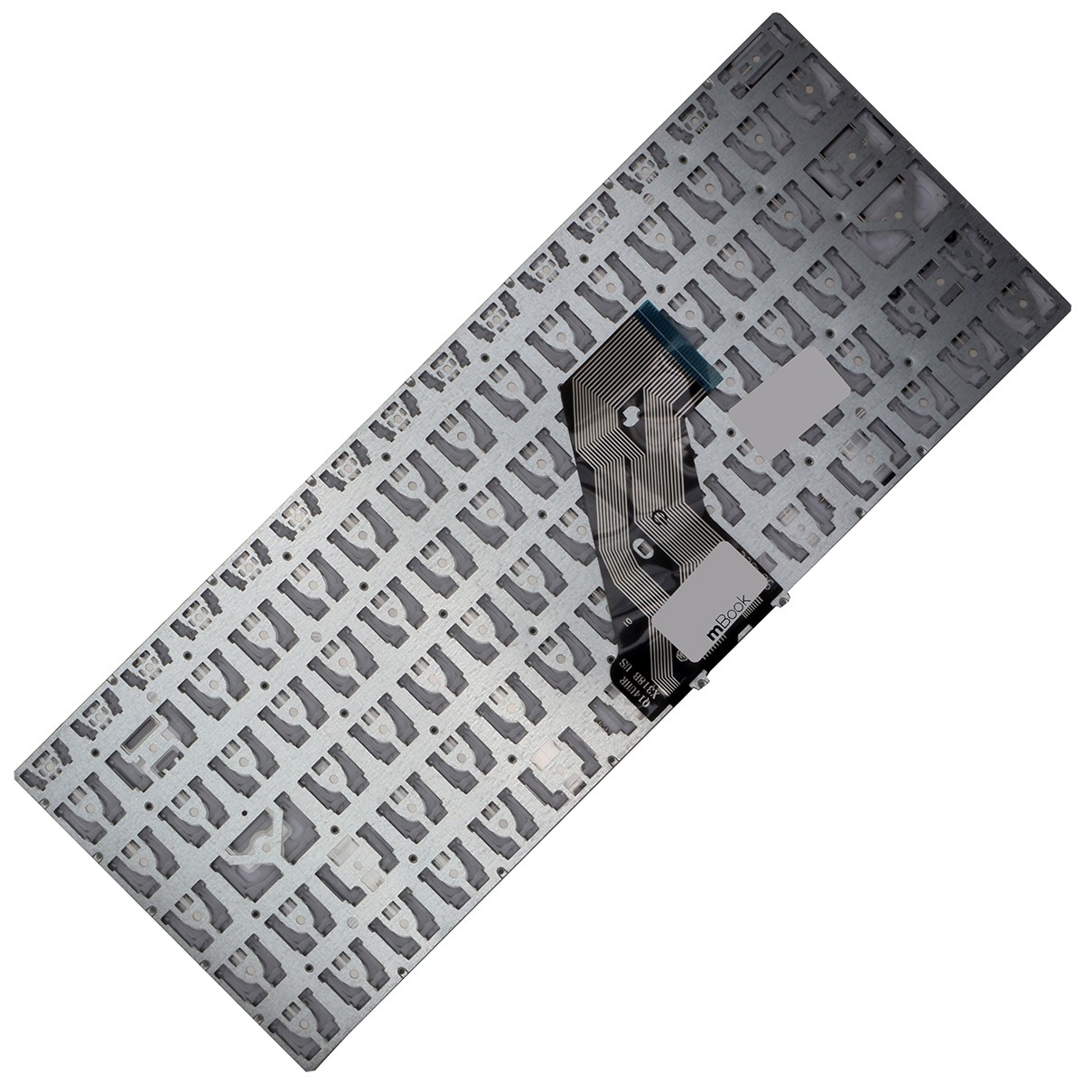 Teclado Para Multilaser Ultra UB436 BR Prateado, 