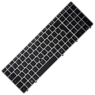 Teclado para HP ProBook 6560B Moldura Prata, 