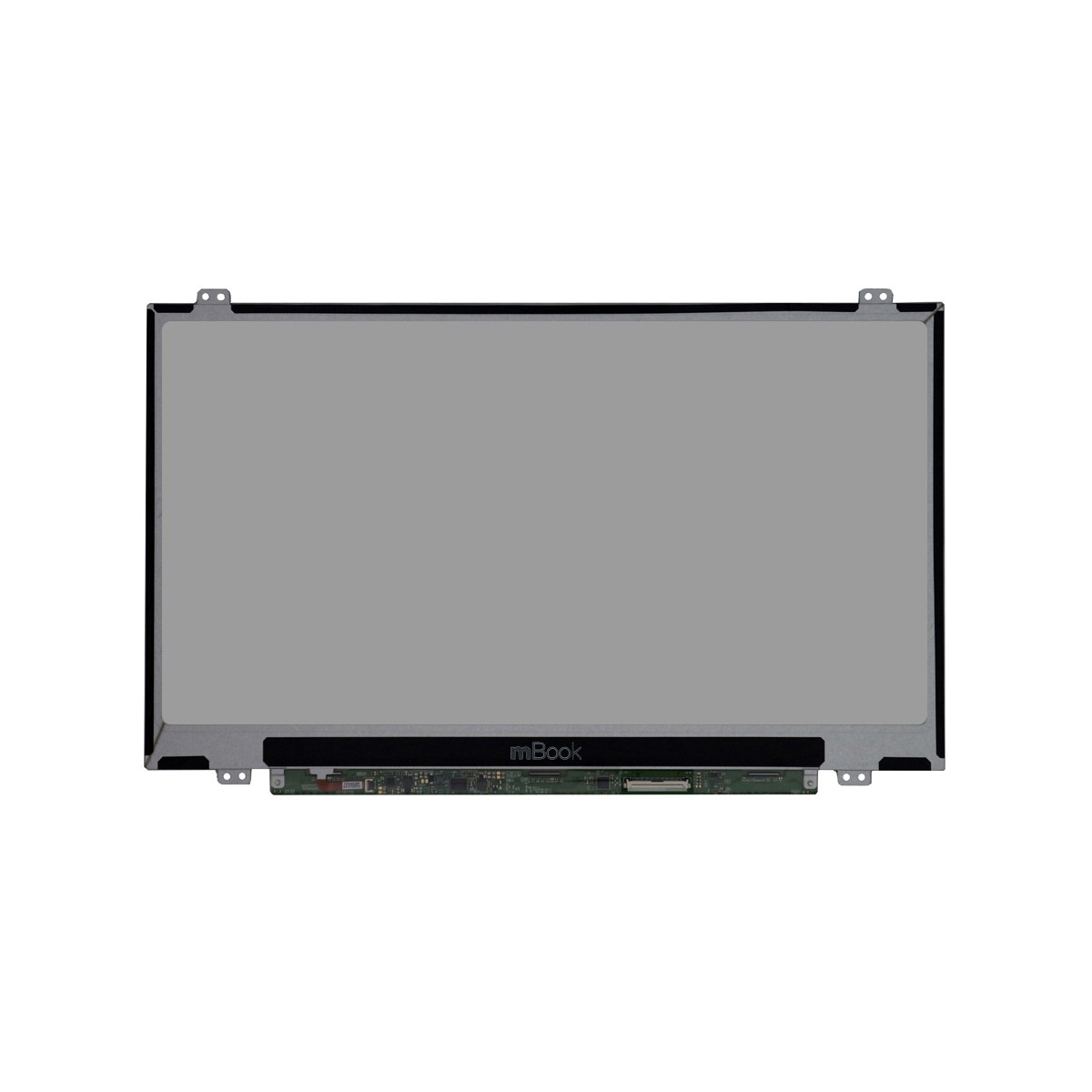 Tela 14.0 Slim Compatível Notebook Qbex Atlas Mobile 5000, 