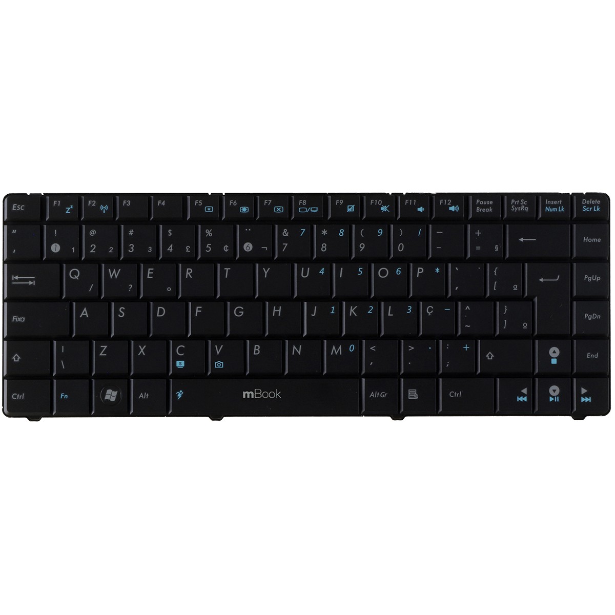 Teclado para Asus K40 K40ab K40an K40e K40ij, 