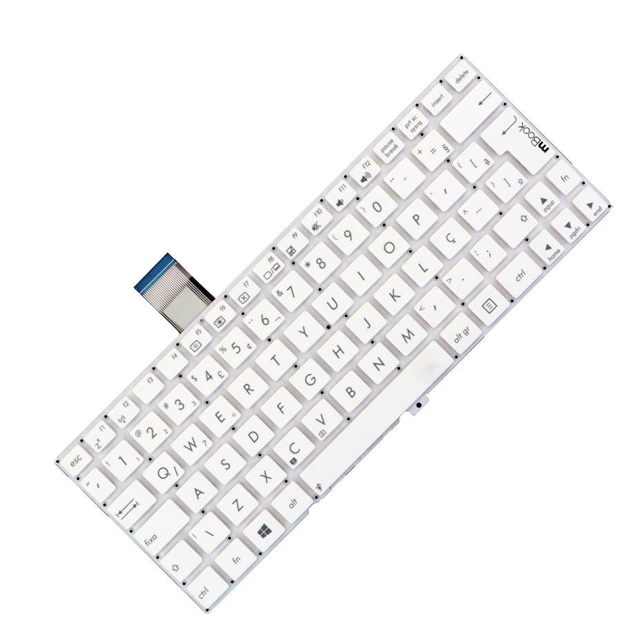 Teclado Asus Vivobook mp-13j26pa-9201 aeejb6000020 Branco BR