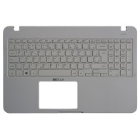 Teclado para Samsung Essentials NP350XAA-KF4BR Branco Teclado para Samsung Essentials NP350XAA-KF4BR Branco