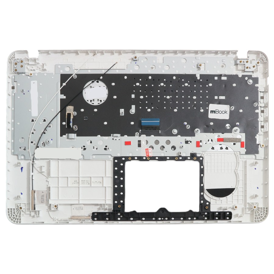 Teclado para Samsung Essentials NP350XAA-KF4BR Branco