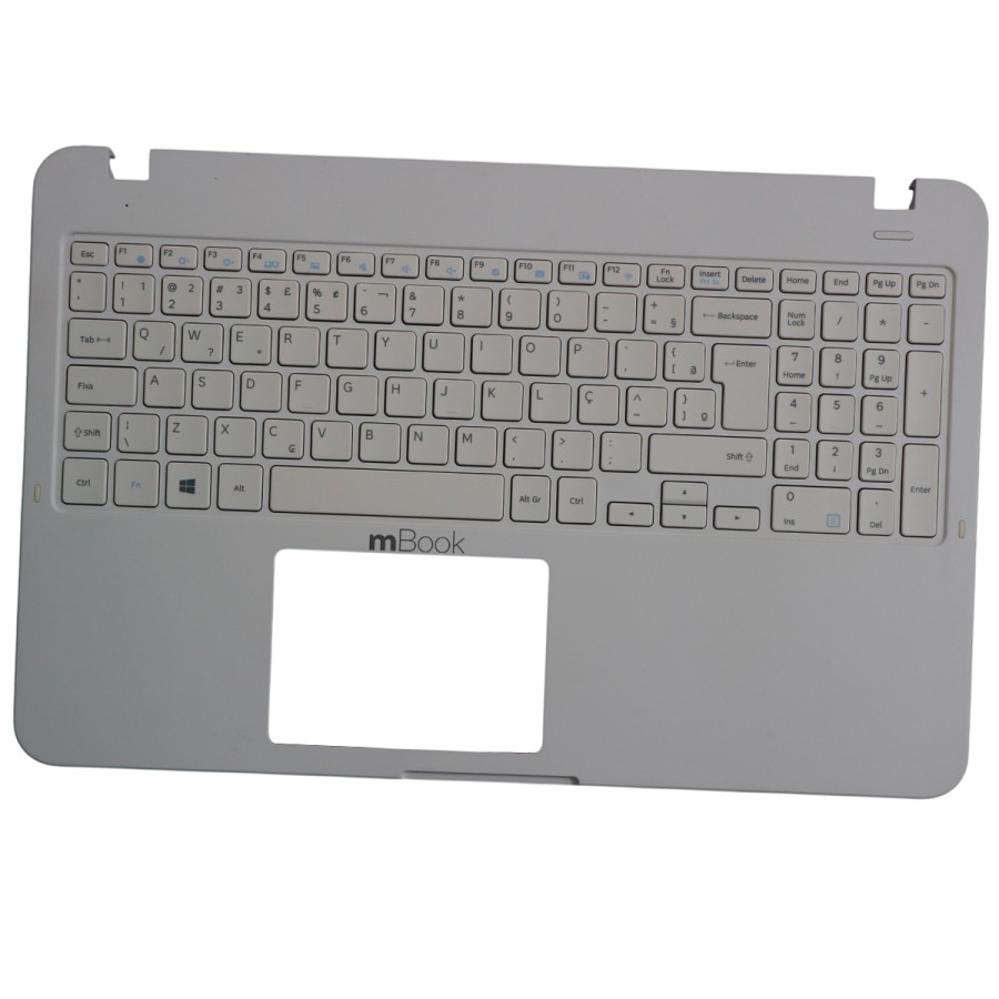 Teclado para Samsung Essentials NP350XAA-KF4BR Branco