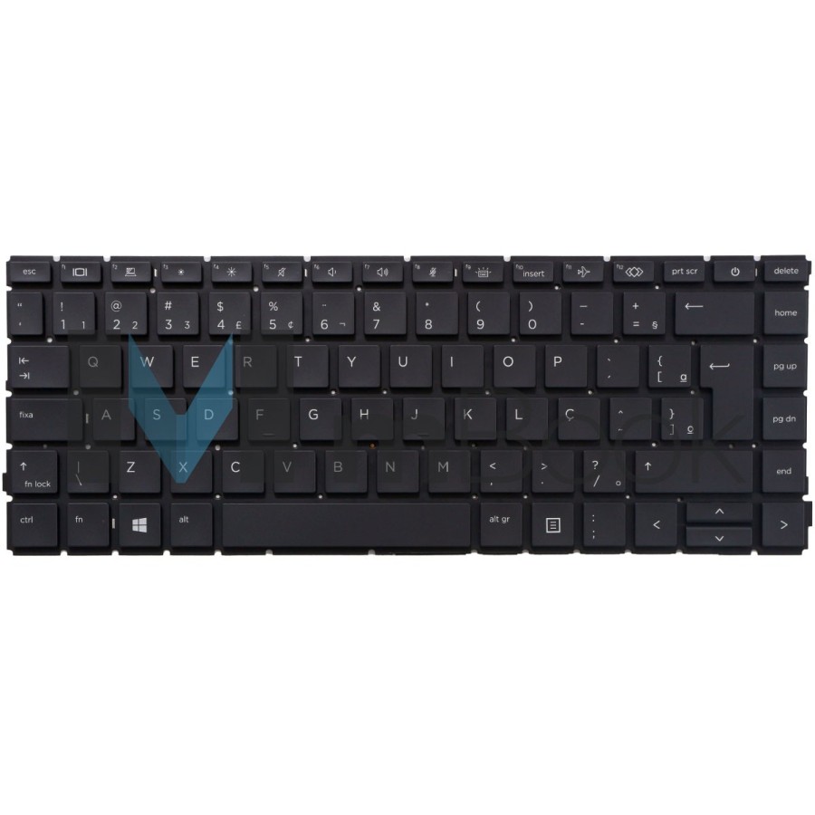 Teclado para HP ProBook ProBook 445 G8 BR com LED