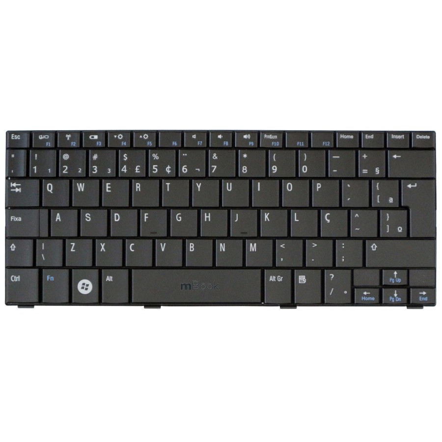 Teclado Dell Inspiron Mini 10 1010 10v 1011 Pk130831a00 Ç