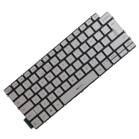 Teclado mBook para Dell Inspiron 14 7490 BR Prata com LED Teclado mBook para Dell Inspiron 14 7490 BR Prata com LED