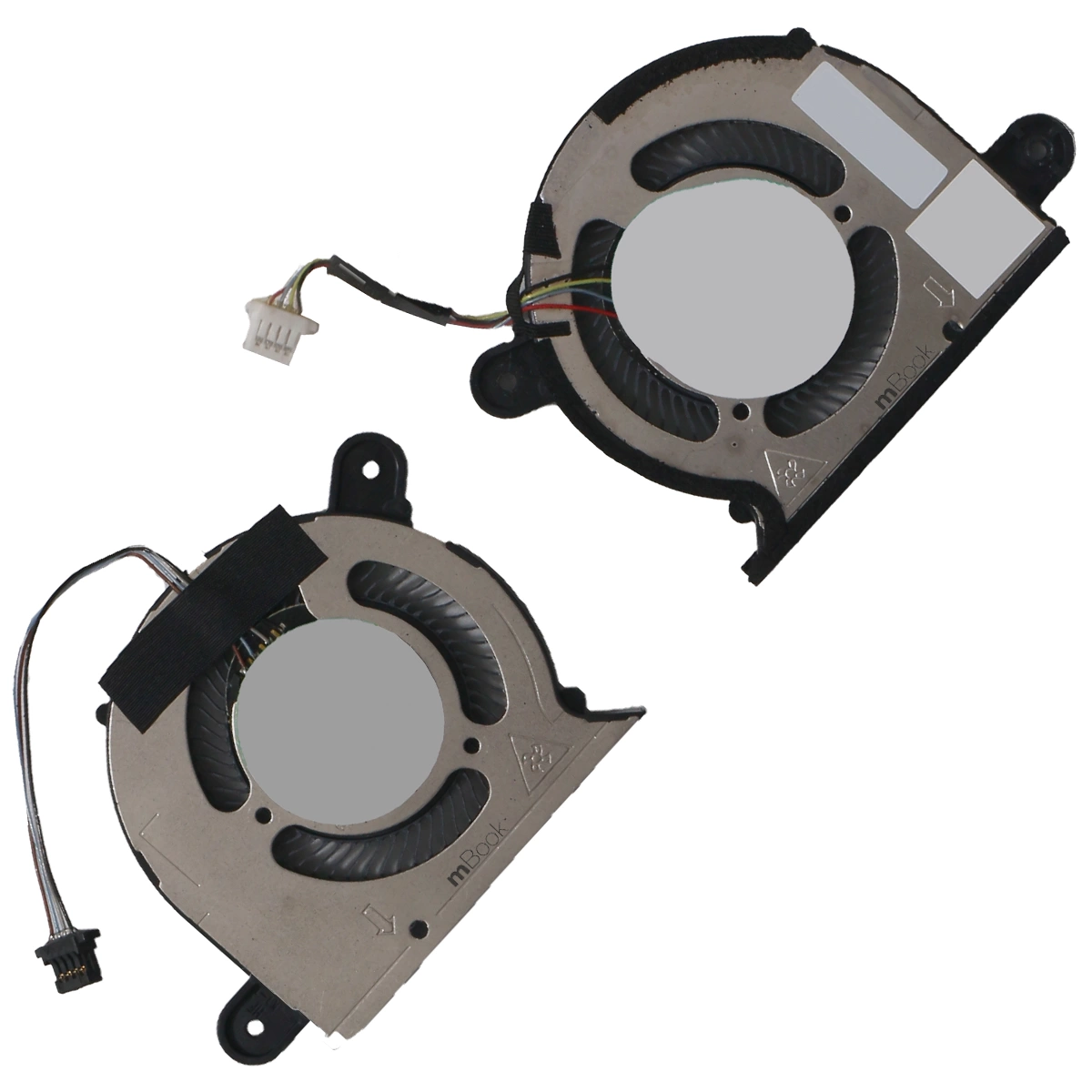 Par Cooler Fan Ventoinha Cpu Gpu para Dell Xps 13 9300, 9310