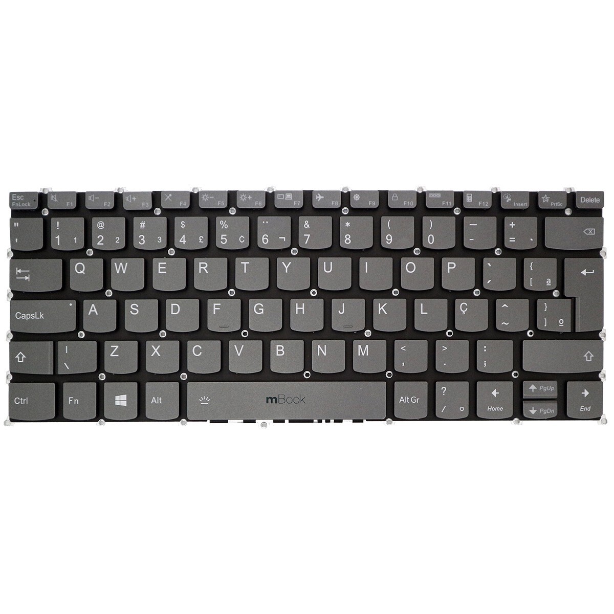 Teclado Compatível com lcm19j16paj686f com Leds, 