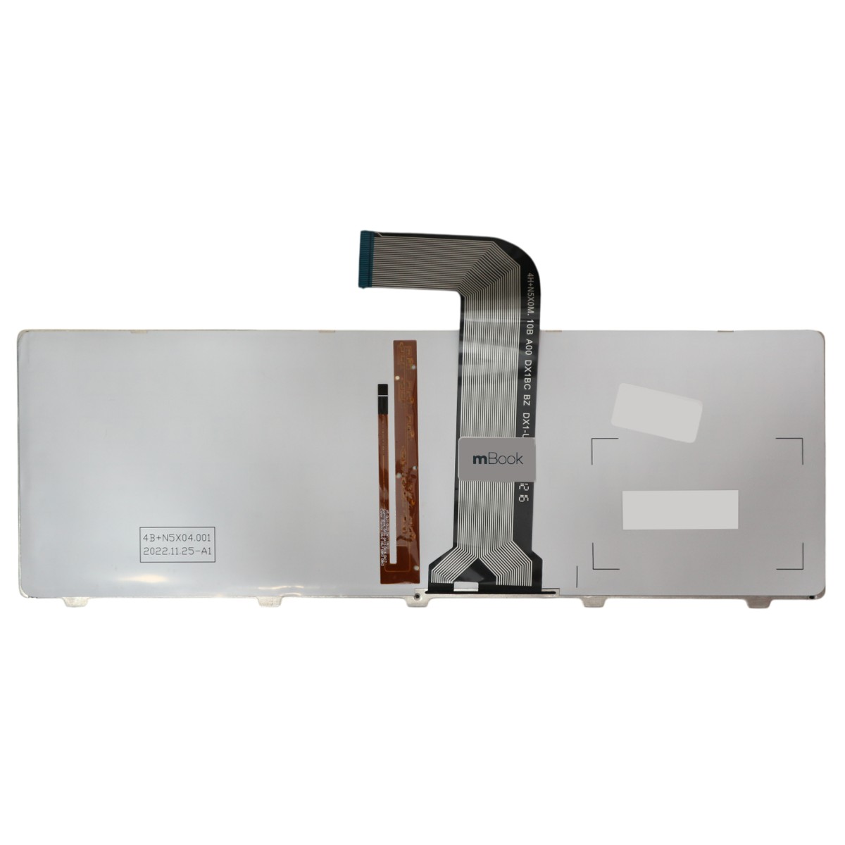 Teclado Compatível com 0x38k3 Abnt (BR Com Ç) Com Led, 