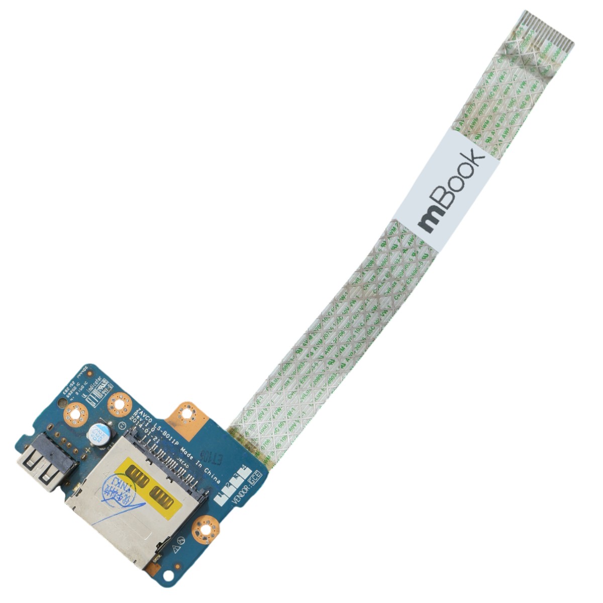 Placa Cartão Usb Sd para Dell Compatível com 006c3h, 