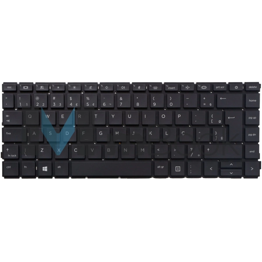 Teclado para HP ProBook ProBook 445 G8 BR com LED