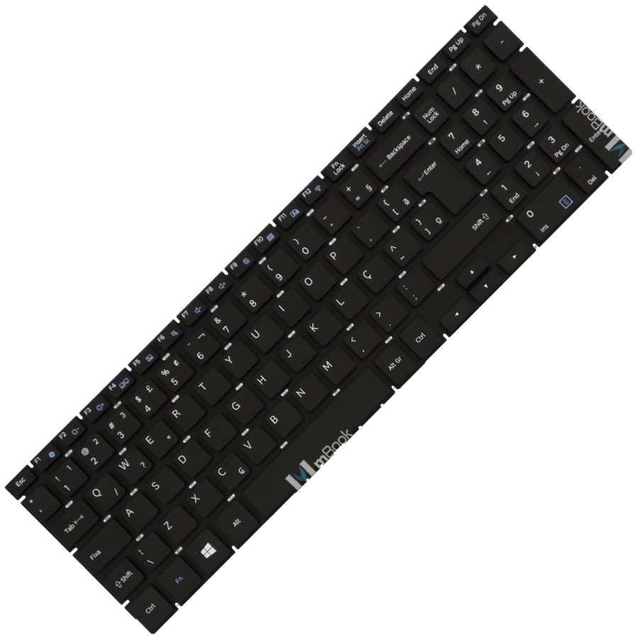 Teclado Samsung Np350xaa nsk-ms2sn 9z.narsn.21b Br Com Ç