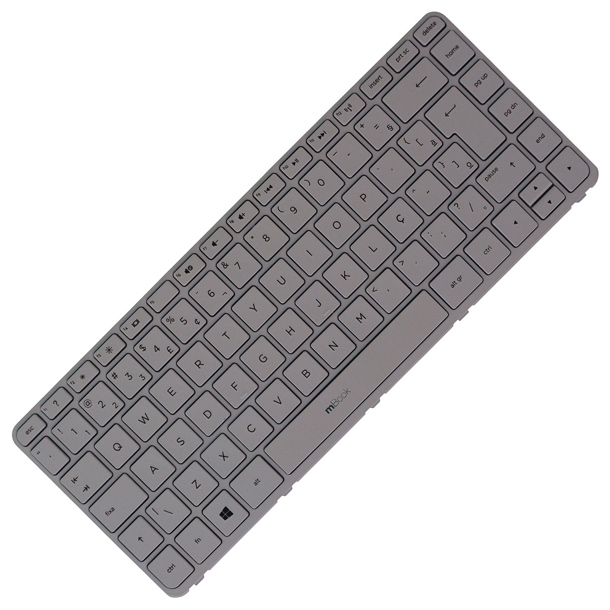 Teclado para HP Pavilion PK1314c1A28 PK1314C2A28 Branco BR, 