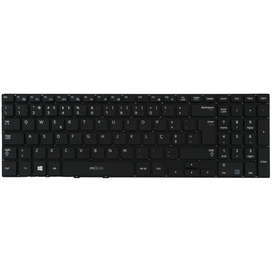 Teclado para Samsung Np450r5e, Np450r5v, Np470r5e, 450r5e PO, 
