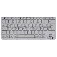 Teclado Sony Vaio SVE141D11U SVE1413CCXW Branco Com Frame Teclado Sony Vaio SVE141D11U SVE1413CCXW Branco Com Frame