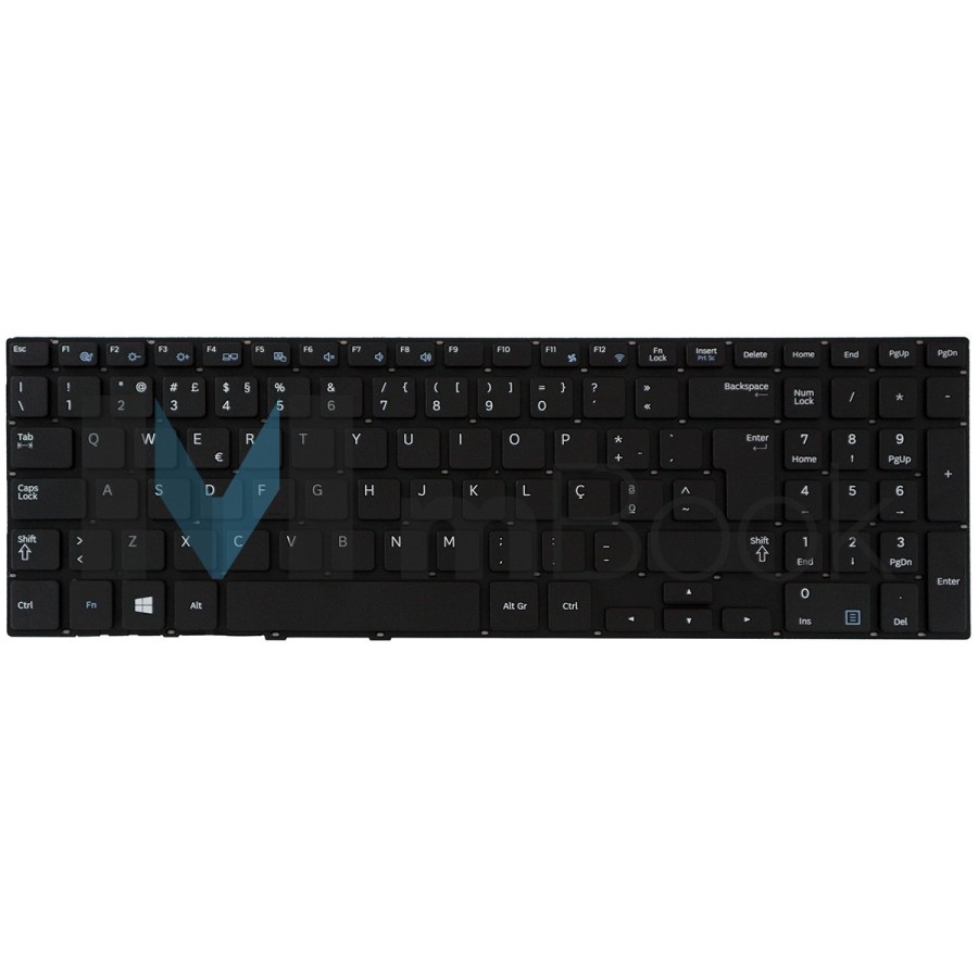Teclado para Samsung Np450r5e Np450r5v Np470r5e 450r5e Po, 