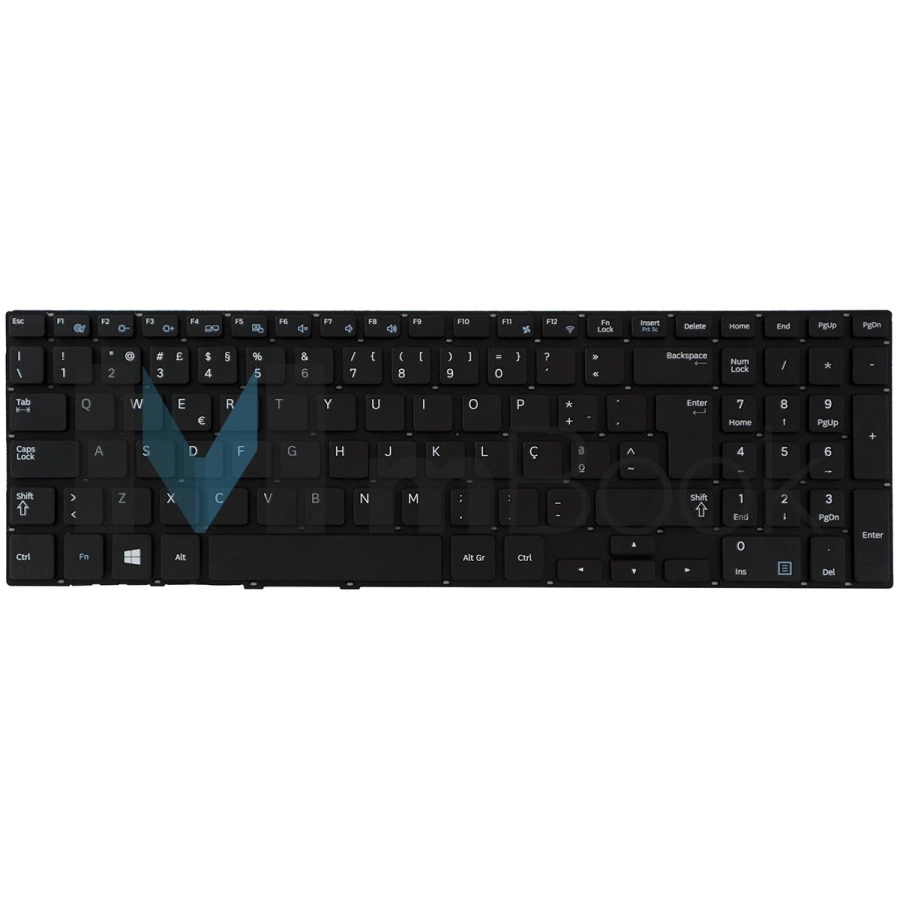 Teclado para Samsung Np450r5e Np450r5v Np470r5e 450r5e Po, 